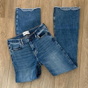 Abercrombie girls flare jeans